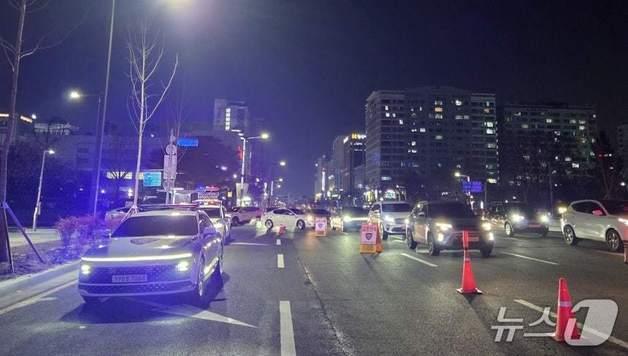 ‘음주운전 단속’ 2시간 만에 16건 적발…만취 면허취소도 6건