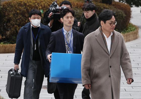 관봉권 특검, 한국은행 발권국에 수색영장 집행…"제조·지급 정보 확인"