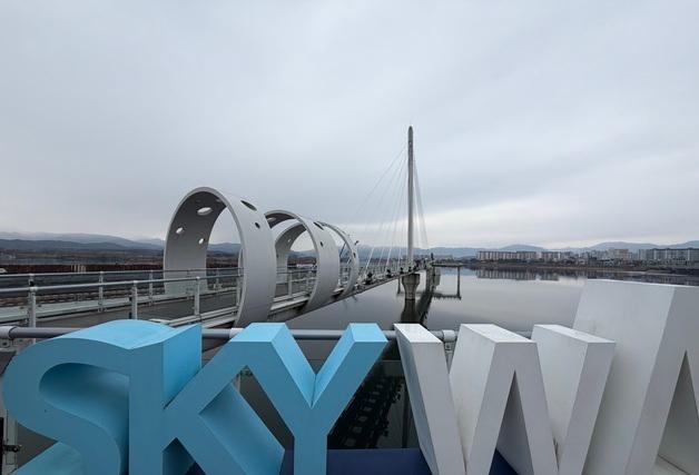 휴일 강원 지역 곳곳, 겨울 나들이객 발길 이어져