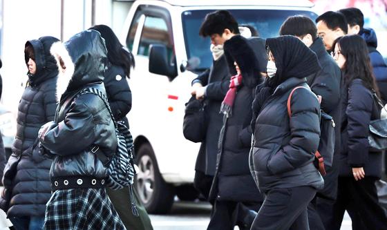 동짓날 찾아온 강추위