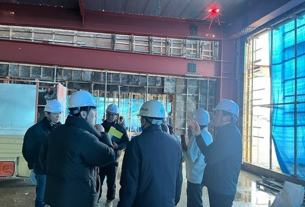 파주시, '광주 대표도서관 붕괴 사고' 유사 공법 3개 현장 긴급 점검