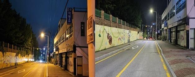 원주시, 고효율 LED 도로조명 교체 사업 완료