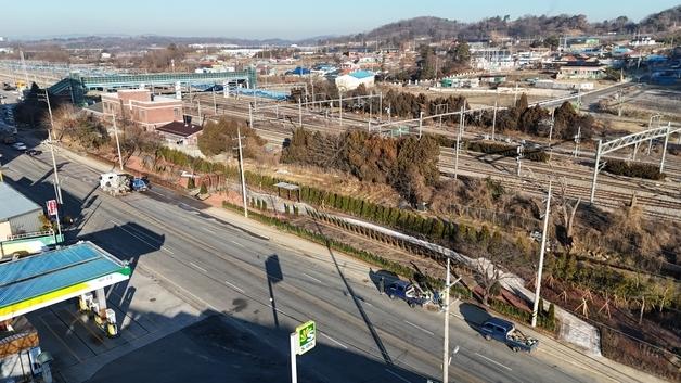 '도심을 시원하게'…세종 부강역, '도시 바람길 숲' 준공