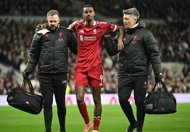 'EPL 최고 이적료' 이삭, 발목 골절로 수술…한숨 나오는 리버풀