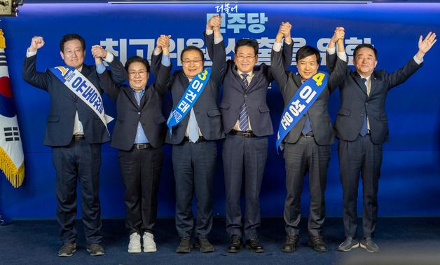 '친명vs친청' 최고위원 후보 격돌…민주 첫 합동토론회