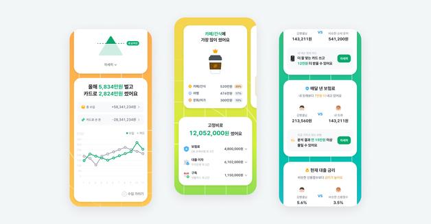 올해 내 자산·지출 얼마지?…뱅크샐러드가 분석해줍니다