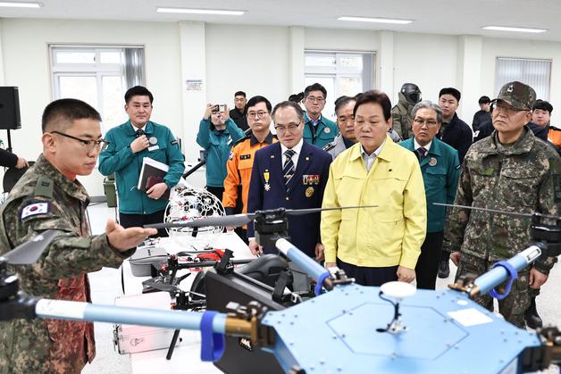 경남도, 김해 예비군훈련장서 통합방위협의회…"통합방위 역량 점검"