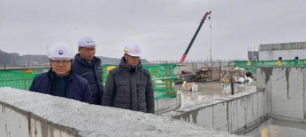 고용노동부 서산출장소, 태안 건설현장 불시 점검…중대재해 예방 총력