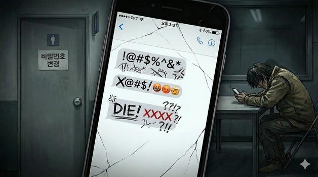 화장실 비번 바꿨다고 '살해 협박'한 노숙인