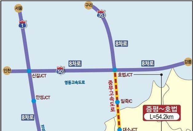 중부·경부고속도로 확장사업 예타 대상 선정…교통망 확충 탄력