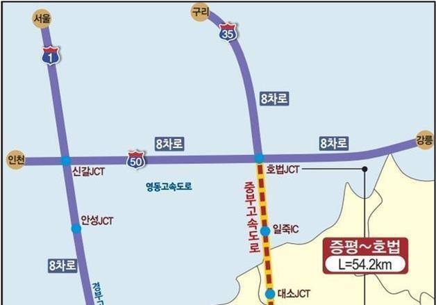 중부·경부고속도로 확장사업 예타 대상 선정…교통망 확충 탄력