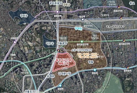 북창동에 관광숙박시설 건립시 최대 1.3배까지 용적률 완화