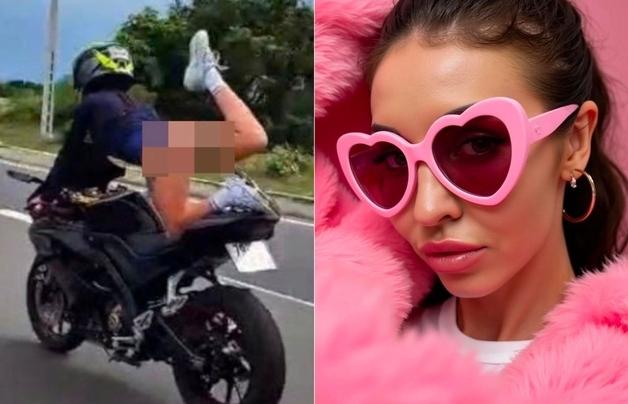 속옷 드러내며 다리 쫙~…베트남 휴양지서 오토바이 곡예 운전한 러 여성