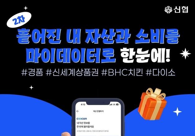 "백화점 상품권 쏜다"…신협, 마이데이터 서비스 오픈 기념 이벤트