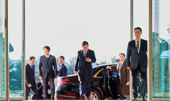 이재명 대통령 '용산 대통령실로 마지막 출근'