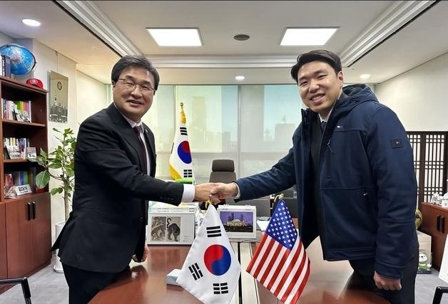 김대식 의원, 美 테드 크루즈 측과 회동 "안보·경제 공조하고 조선업 협력"