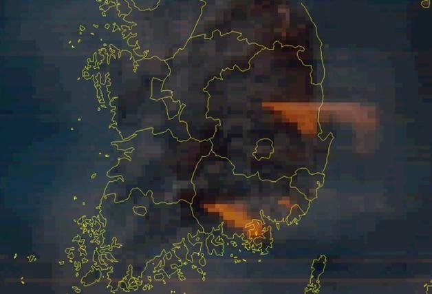 위성이 본 산불·화산 오염 확산 지도…천리안 2B 5년 분석 공개