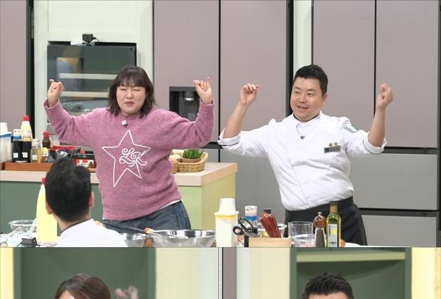 '냉부해' 정호영, 이수지와 댄스 합동 공연…"배가 나랑 똑같아"