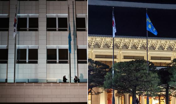 '행정 수반 상징' 봉황기, 용산에서 청와대로