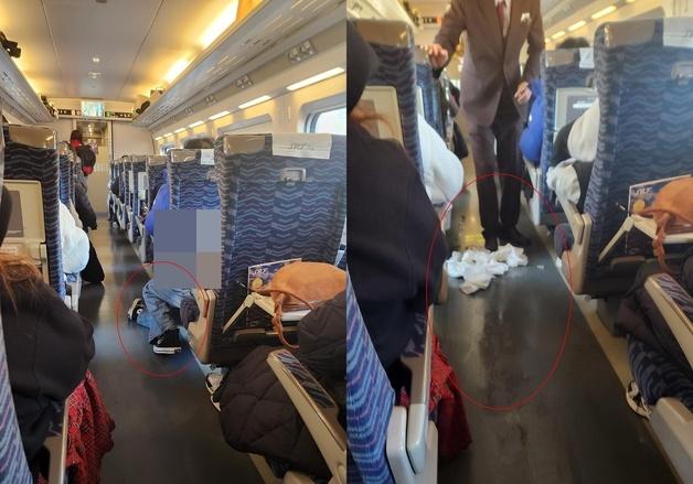 "복도로 두 다리 '쭉'…승무원과 다투기까지" 민폐