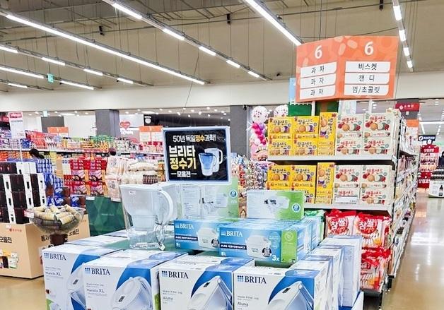 브리타, 하나로마트 통해 정수기·필터 오프라인 판매 확대