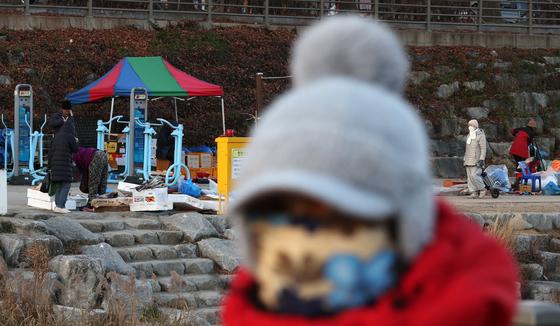 출근길 동장군 맹위…진안 -14.2도·장수 -14.1도·순창 -12.5도