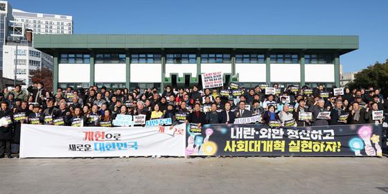 광주 시민사회 "李정부, 내란 세력 단죄하고 사회대개혁 나서야"