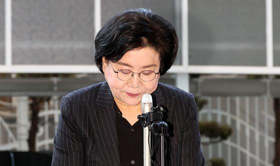 '비상계엄 발언' 사과하는 이혜훈 후보자