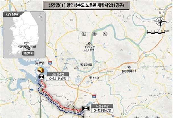 두산건설, 남부내륙철도·남강댐 1공구 공사 수주…2688억 규모