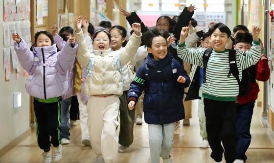 1학년 학생들의 첫 겨울방학