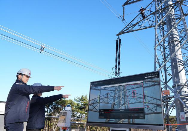 한전KPS '위험 자동감지' 지능형 AI CCTV 도입