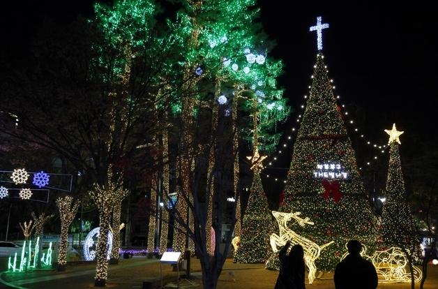 대구 북구, 겨울 빛거리 'THE 빛나길' 확대 운영