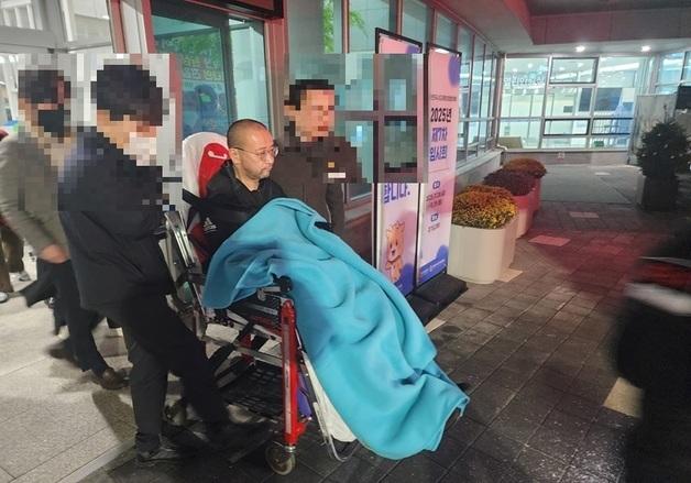 '열흘째 단식' 경기도의회 백현종 국민의힘 의원, 병원 이송