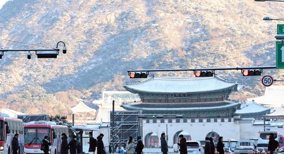 '첫눈' 서울 112 신고 1981건…출근길 연이은 추돌사고