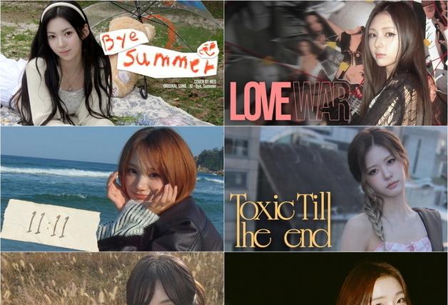 이프아이, 멤버별 커버 콘텐츠 공개 완료…6인 6색 보컬 매력