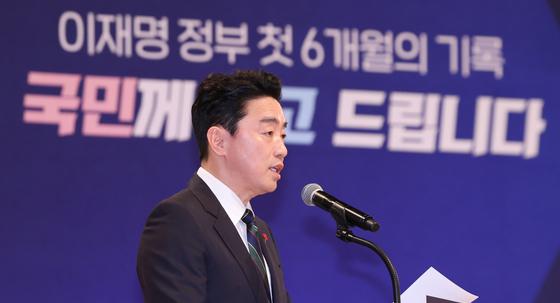 강훈식 "저를 위해 대전·충남 통합? 당황…출마 생각 안해"