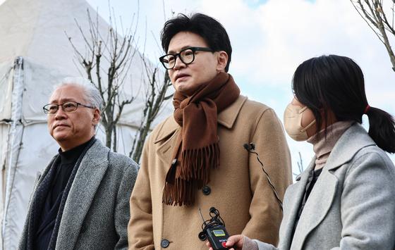 한동훈 "李대통령, 한학자 만났으니 대답 못하는 듯…통일교 게이트 핵심"