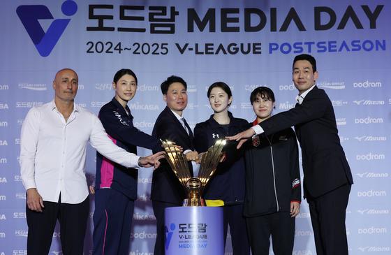 챔프전 가는 외나무다리…피 말리는 '봄 배구' 시작