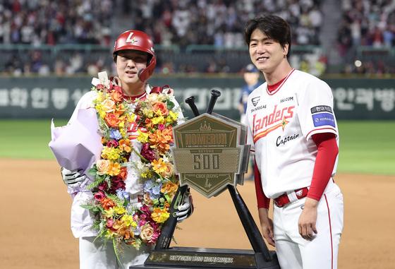 '베테랑' 김광현·최정 "마지막 경기까지 건강하게…못 해도 완주 목표"