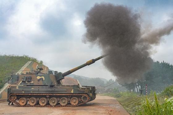 해병대, 연평도에서 올해 첫 해상사격훈련 실시… K-9 자주포 동원