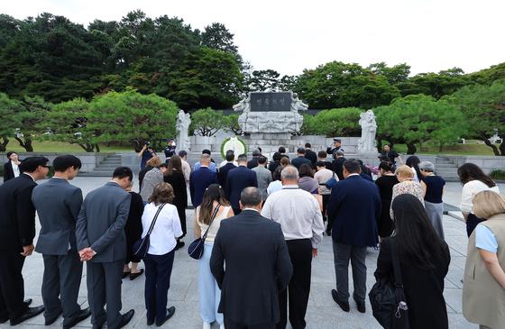 광복 81주년 기념 국외 거주 독립운동가 후손 21명 방한