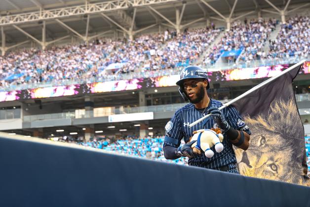 홈런왕 예약 '40홈런' 디아즈, 10년 만에 50홈런 도전