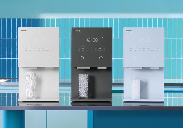 대용량부터 손바닥크기까지…얼음정수기 '눈길'