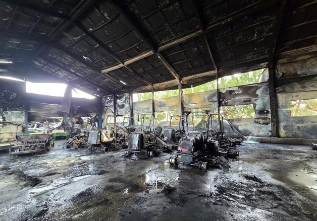 군산 옥서면 골프장 불…7억1800만원 재산 피해