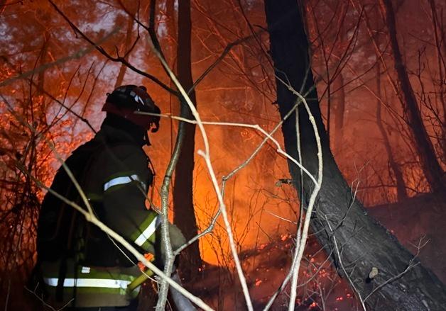 강풍주의보 속 전국 곳곳 산불…경북 의성 산불로 한때 주민 대피(종합)
