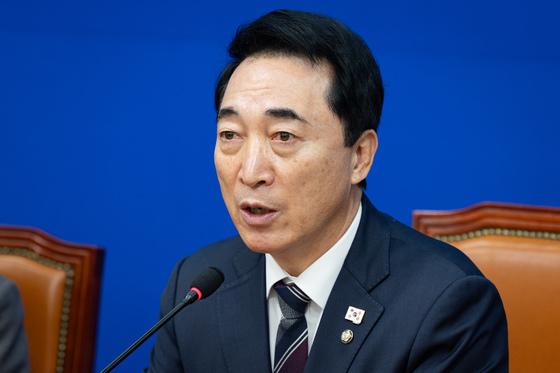 박수현 "김병기, 재심 신청 가능성 낮아…다음주 제명 의총"