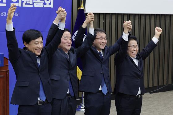 [뉴스1 PICK]'원내대표  한병도 선출' 지도부 완성된 민주당