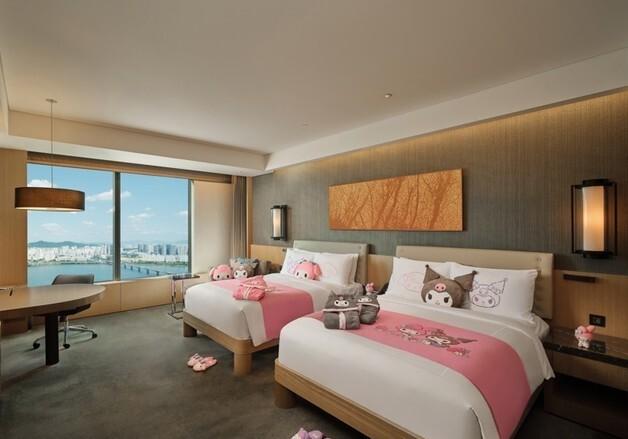 럭셔리 호텔과 캐릭터의 만남…콘래드서울, 산리오 입었다
