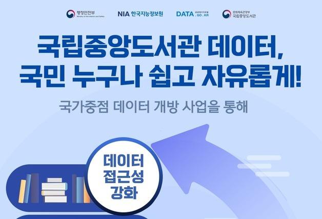 국립중앙도서관, 국가서지 데이터 3000만 건 개방…핵심정보 5종 포함
