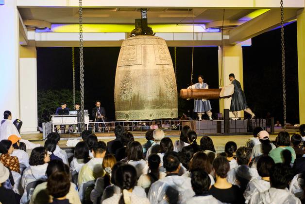 경주박물관 "선덕대왕 신종, 변화 없이 안정적 상태 유지"